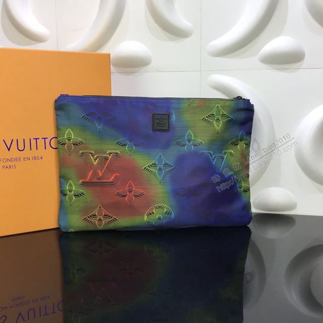 LV包 LV手包 M68777 LouisVuitton2054系列 雙面手拿包 LV新款帆布手包  ydh3351